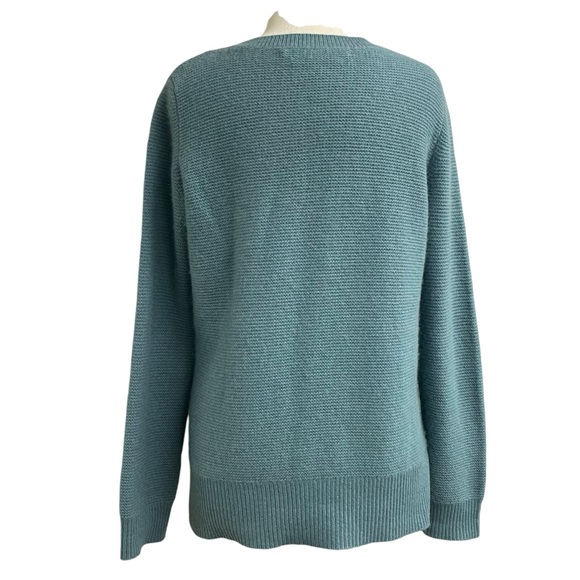 Max Studio 100% 2 ply cashmere sweater large (read) - Picture 3 of 9